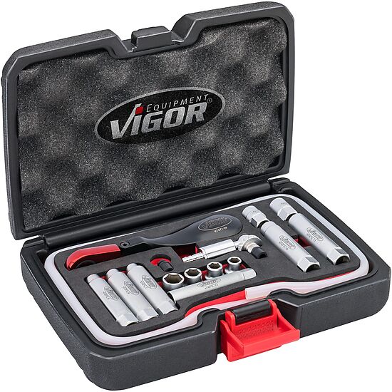 Complete brake bleeding set