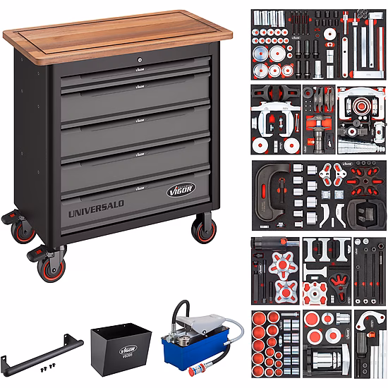Mobile Werkbank Series XL mit Spezialwerkzeug Sortiment