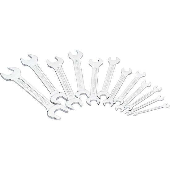 Double open-end wrench set