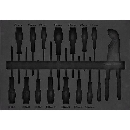 Garniture en mousse souple ∙ vide