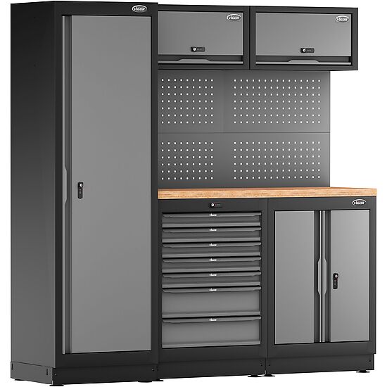 Schrankwand-Kombination ∙ Kompakt-Paket ∙ Holz