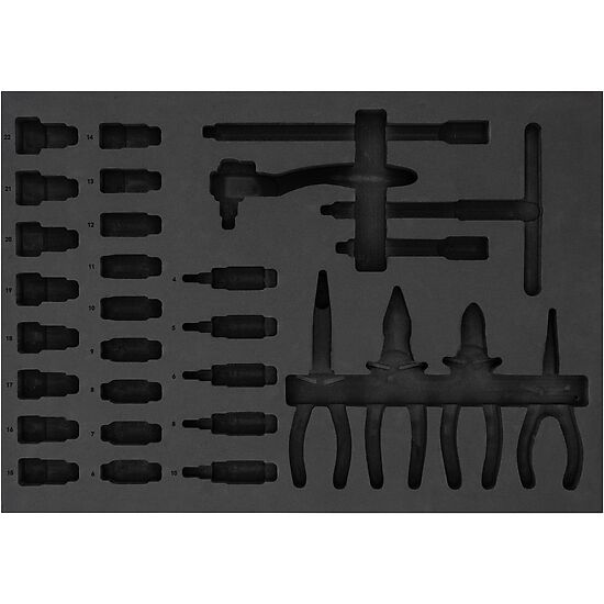 Garniture en mousse souple ∙ vide