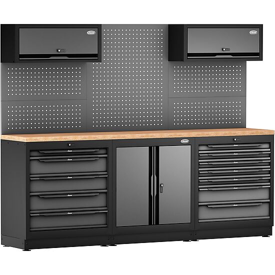 Schrankwand-Kombination ∙ Komplett-Paket ∙ Holz