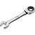 Ratcheting combination wrench ∙ short