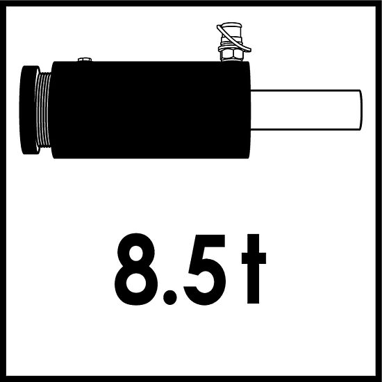 vigor hydraulikzylinder 8 5t piktogramm