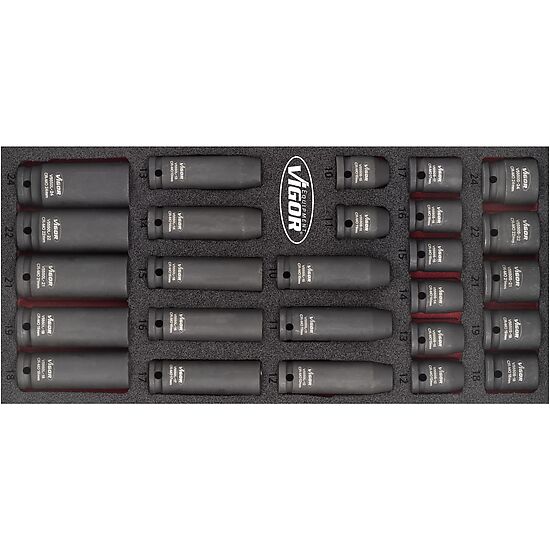 Impact socket set