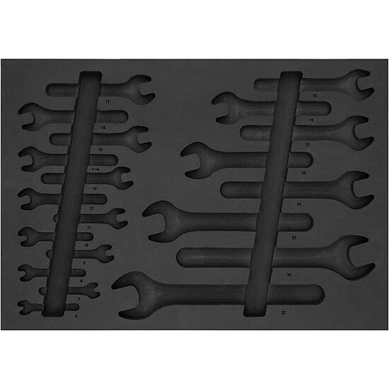 Garniture en mousse souple ∙ vide