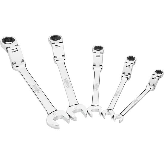 Doppelgelenk Ratschen-Ring-Maulschlüssel Satz