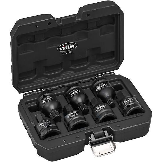 Impact socket set V7212N, nut-driver system 3/4 inch Socket