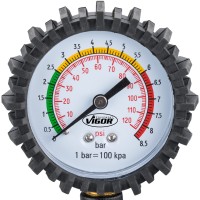 Manómetro de inflado de neumáticos