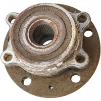 Pressure foot set (removal) for screwed wheel bearing units