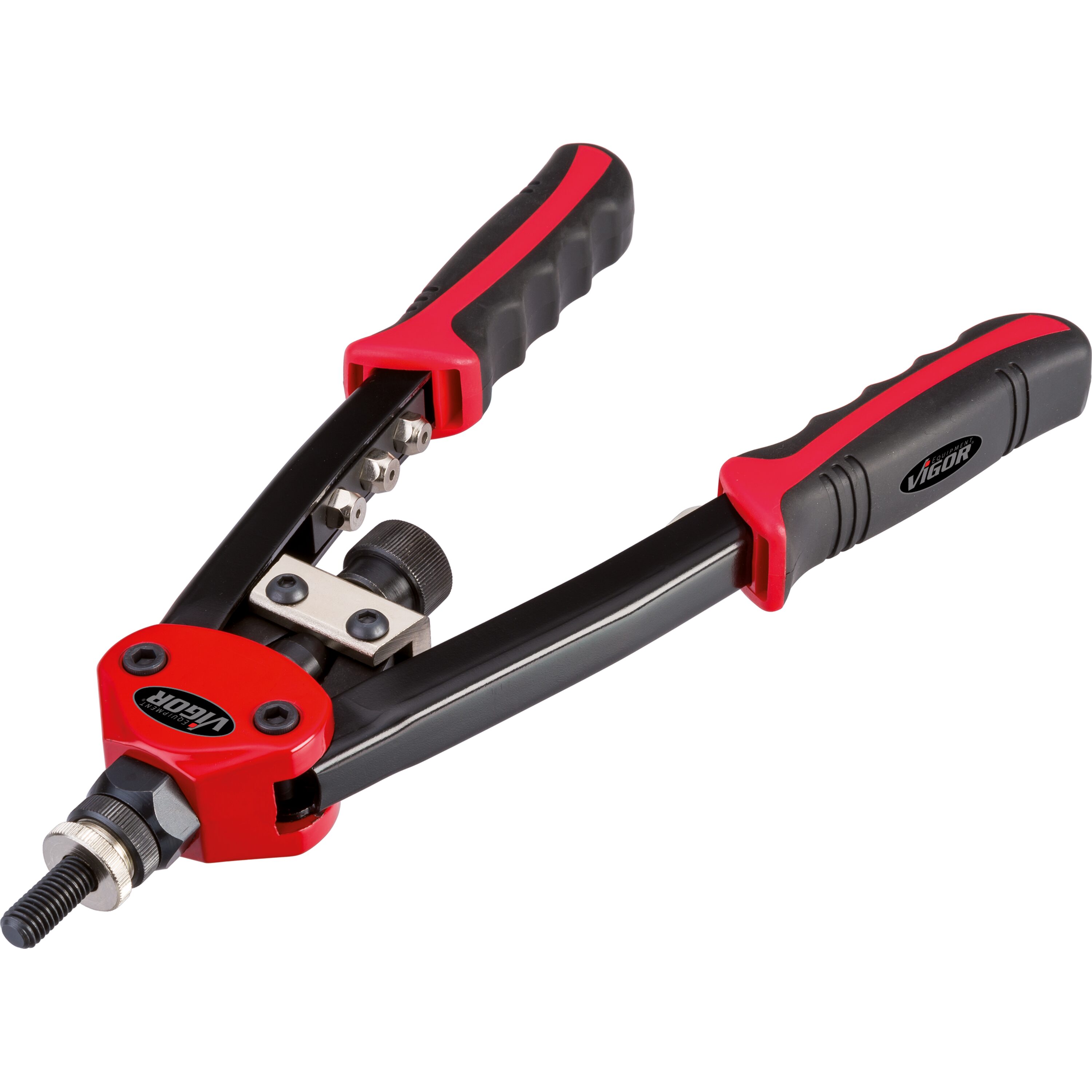 Hand riveting tool for blind rivets and rivet nuts ∙ universal