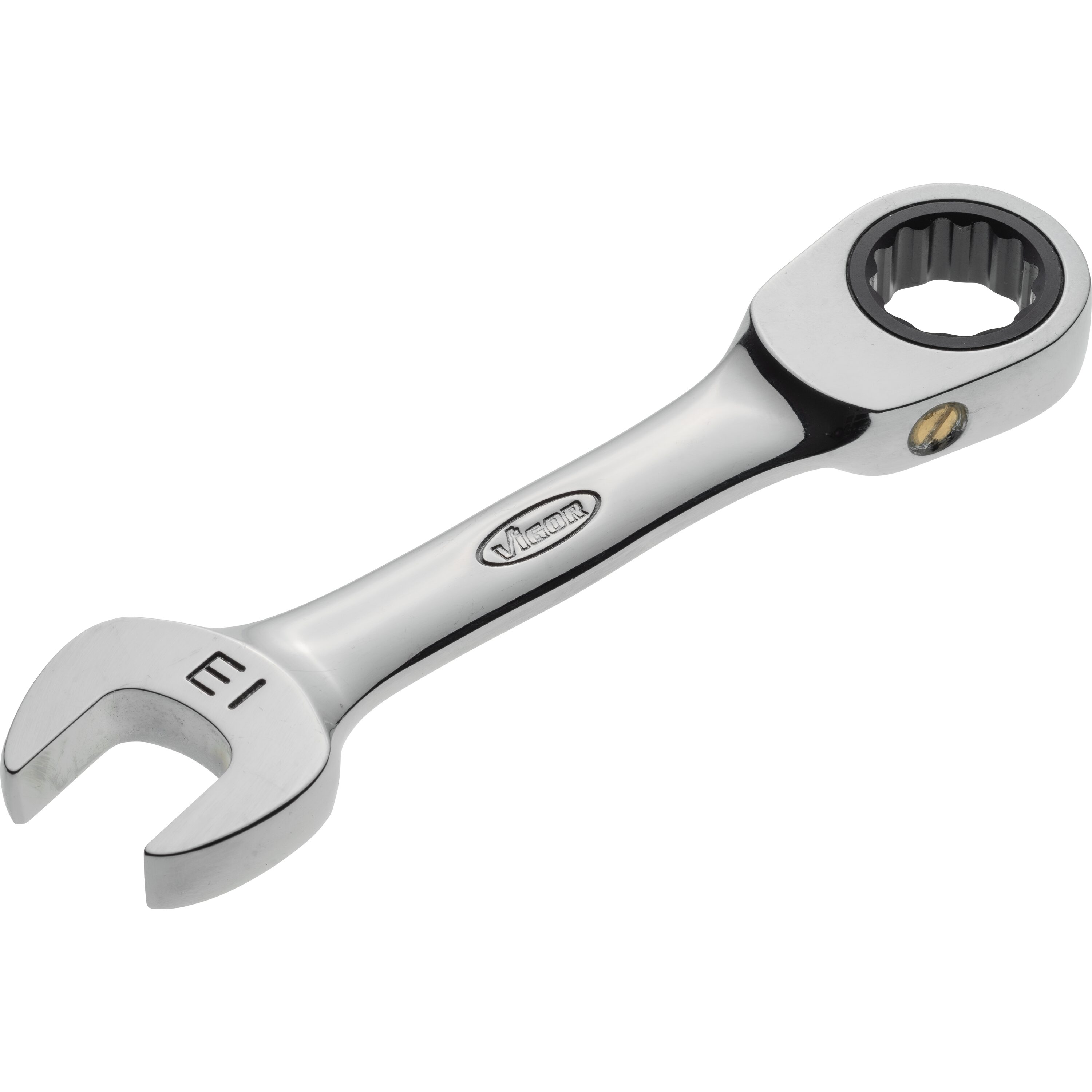 6-27mm Double End Ring Ratchet Wrench Metric Ratcheting Combination Spanner 72th 