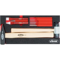 Hammer and chisel set
