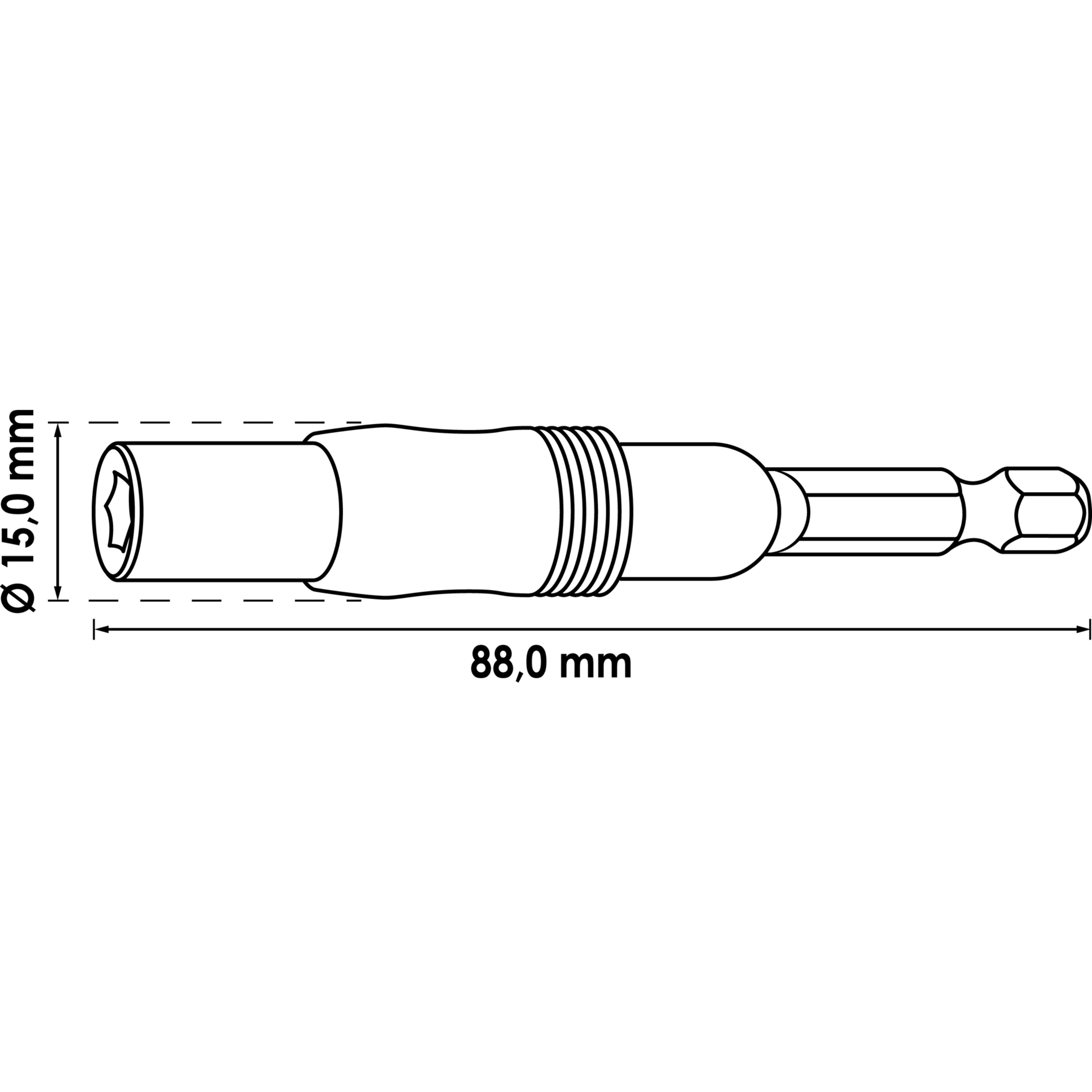 Bit holder with articulated joint, Schraubendreher