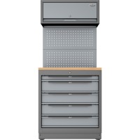 Double hinged-doors lower cabinet · extra deep