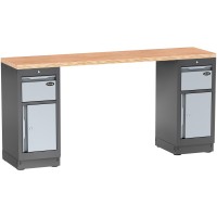 Bridge-type lower cabinet