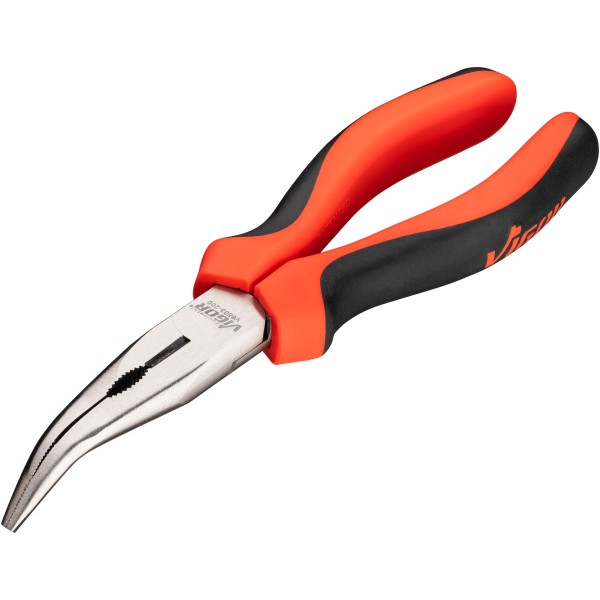 Snipe nose pliers · angled