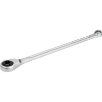 Ratcheting wrench with screwdriver bit set